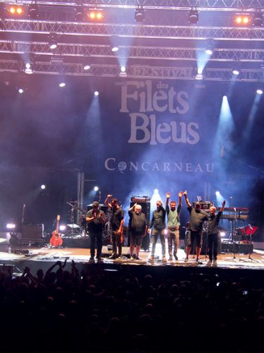 Sonerien DU au Festival des Filets bleus de Concarneau.