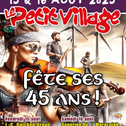 Sonerien DU au Festival 'Le Petit Village' de Lanfains.