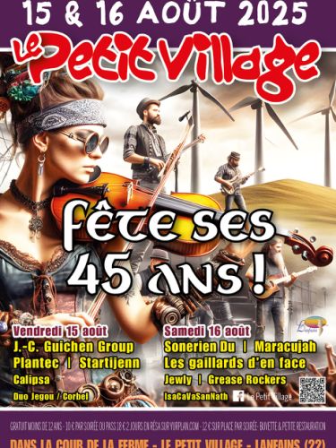 Sonerien DU au Festival 'Le Petit Village' de Lanfains.